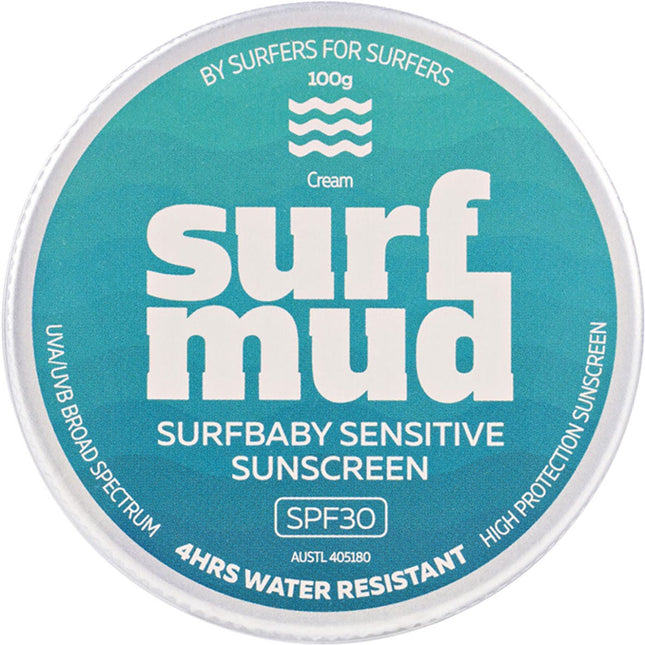 SURFMUD Surfbaby Sensitive Sunscreen SPF 30 100g