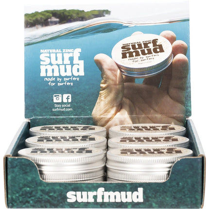 Surfmud - Natural Zinc Tinted Covering Cream Display - 12x45g