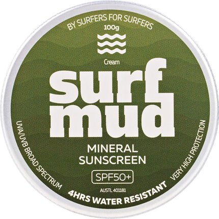 SURFMUD Mineral Sunscreen SPF 50+ 100g