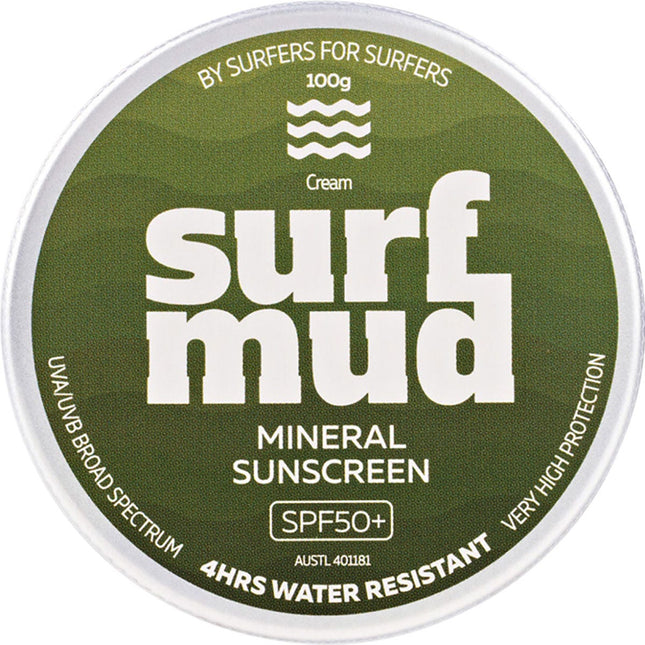 SURFMUD Mineral Sunscreen SPF 50+ 100g