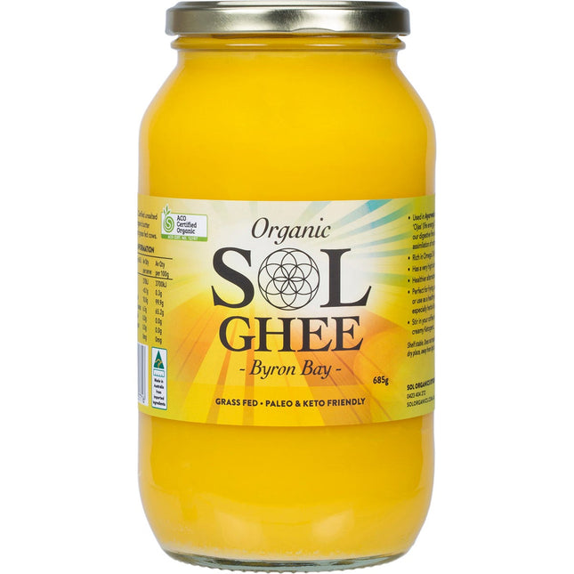 SOL ORGANICS - ORGANIC GHEE