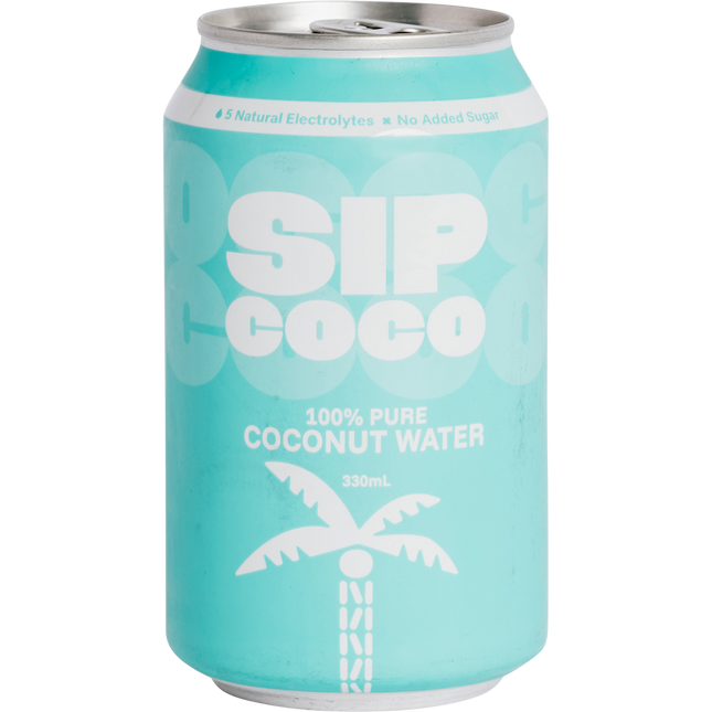 SIP COCO Pure Coconut Water 12 x 330ml