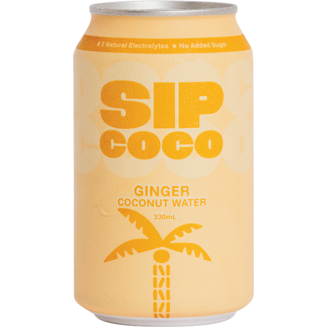 SIP COCO Ginger Coconut Water 12 x 330ml