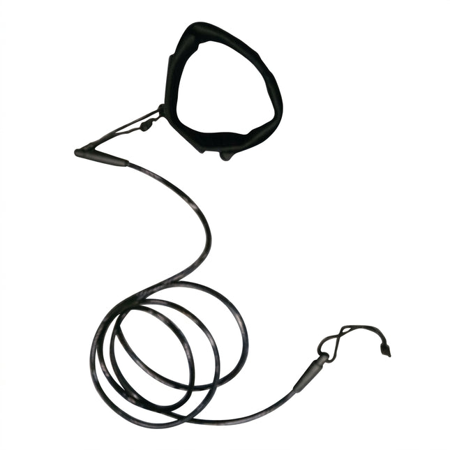 Mirage MADDOG BASIC SURFBOARD LEASH BLACK 6