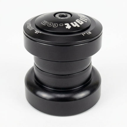 Stronglight HEADSET, Ahead, O'LIGHT, STEEL, 1 1/8" 34.0mm, stck height 27mm, Cartridge bearings, BLACK, a, - 252775