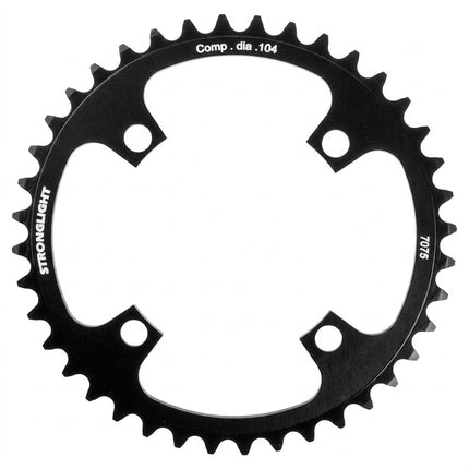 Stronglight E-Bike Chainring 42T 104mm BCD Bosch Compatible Black