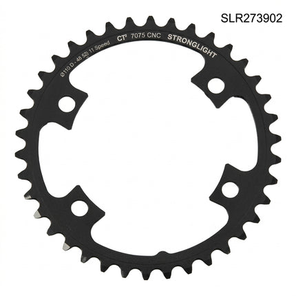 Stronglight Road Chainring 38T 110mm BCD Shimano Di2 11-Speed Black