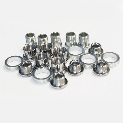 Chainring Bolt Kits, STRONGLIGHT SCREW TO FASTEN CHAINRING TO Z'LIGHT TRACK CRANKSETS - STEEL & ALU SILVER