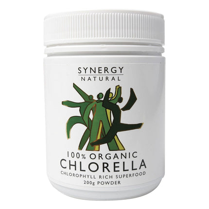 SYNERGY NATURAL Chlorella Powder 200g | Algae Supplement