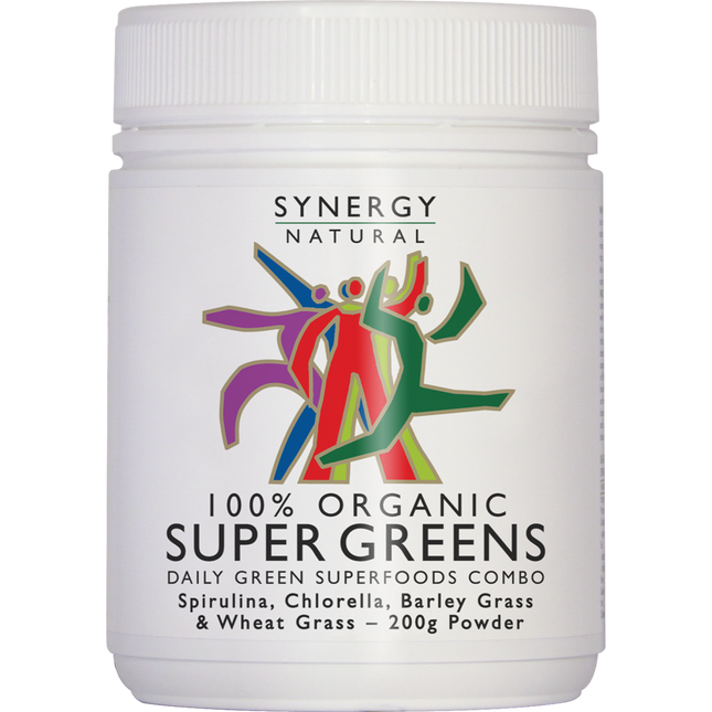 Synergy Natural Super Greens Powder 200g