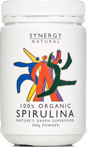 SYNERGY SPIRULINA POWDER 500GM ORGANIC