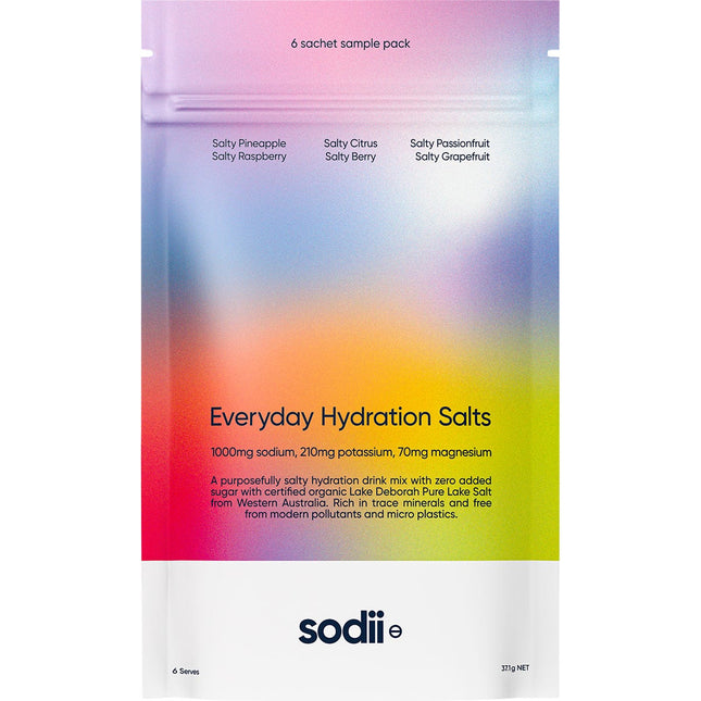 Sodii - Everyday Hydration Salts Mixed Flavour