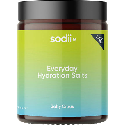 Sodii - Everyday Hydration Salts Salty Citrus - 185g