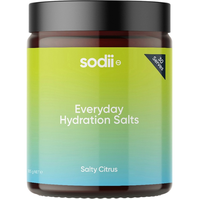 Sodii Everyday Hydration Salts Salty Citrus 185g