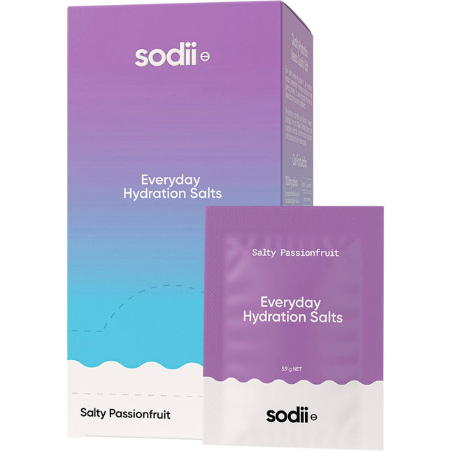 Sodii - Everyday Hydration Salts Salty Passionfruit - 30pk