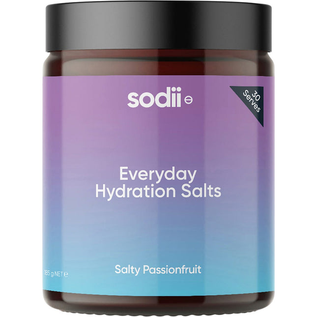 Sodii - Everyday Hydration Salts Salty Passionfruit - 185g