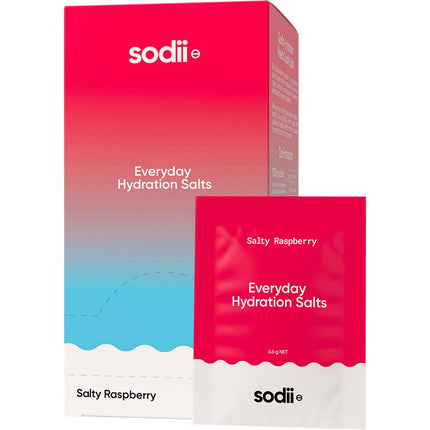 Sodii - Everyday Hydration Salts Salty Raspberry - 30pk