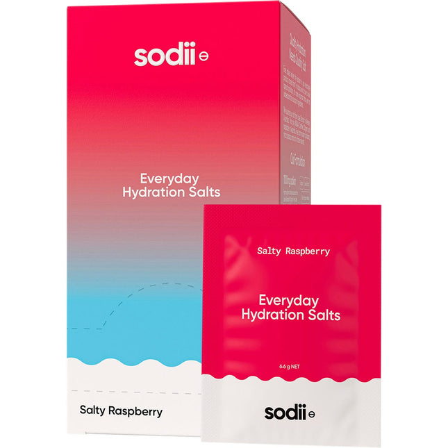 Sodii - Everyday Hydration Salts Salty Raspberry - 30pk