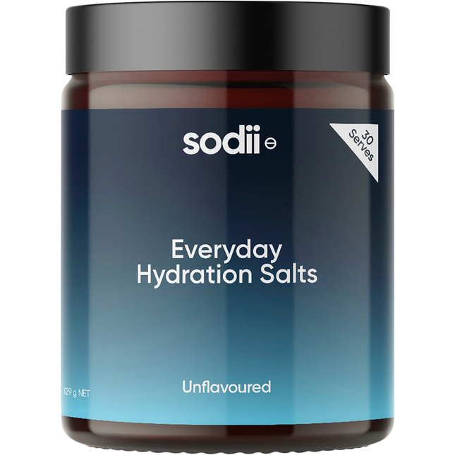 Sodii Everyday Hydration Salts Unflavoured 129g