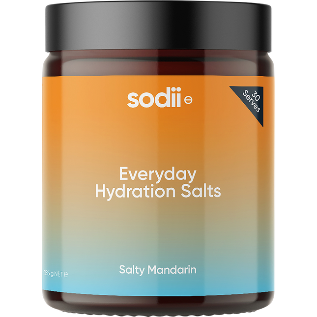 Sodii Everyday Hydration Salts Salty Mandarin 185g
