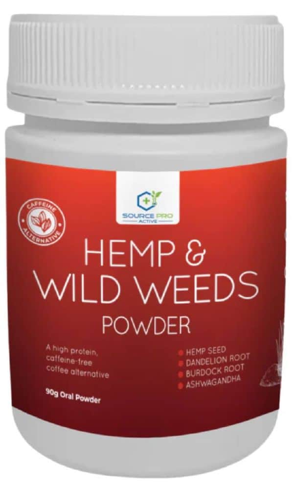 SOURCE PRO ACTIVE HEMP & WILD WEEDS POWDER 90G DEC24