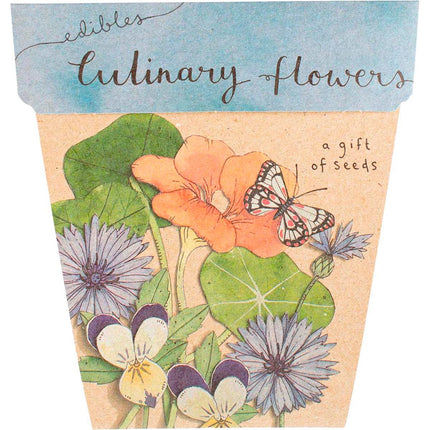 Sow 'n Sow - Gift of Seeds Culinary Flowers