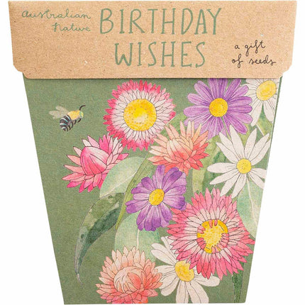 Sow 'n Sow - Gift of Seeds Birthday Wishes -