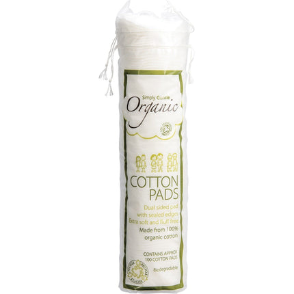 SIMPLY GENTLE ORGANIC Cotton Pads 100pk | Chocolate
