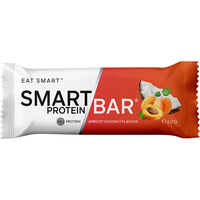 Smart Protein Bar Apricot Coconut Flavour 12 x 60g