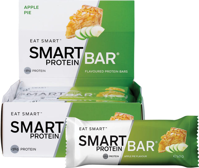 SMART PROTEIN BAR Apple Pie Flavour Protein Bar 12x60g
