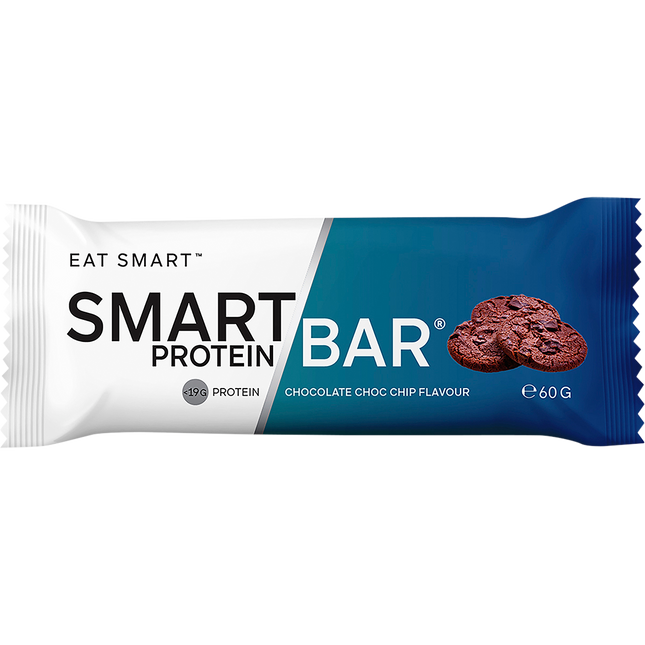 Smart Protein Bar Chocolate Choc Chip Flavour 12 x 60g