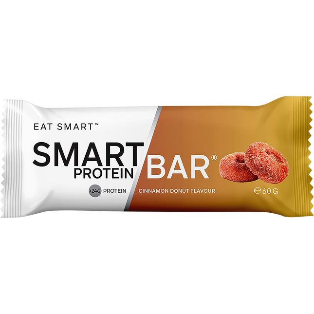 Smart Protein Bar Cinnamon Donut Flavour 12 x 60g