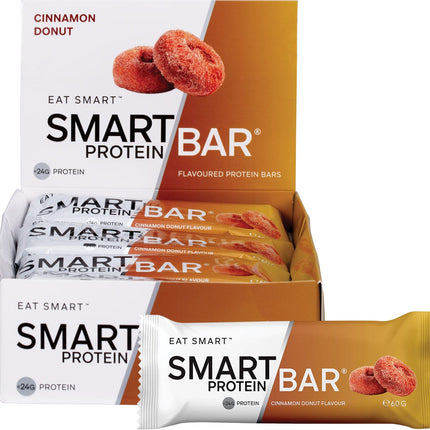 SMART PROTEIN BAR Cinnamon Donut Flavour Protein Bar 12x60g