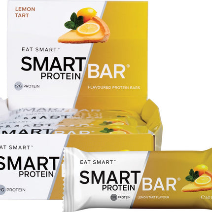 SMART PROTEIN BAR Lemon Tart Flavour Protein Bar 12x60g