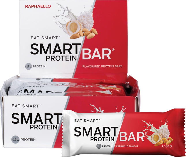 SMART PROTEIN BAR Raphaello Flavour Protein Bar 12x60g