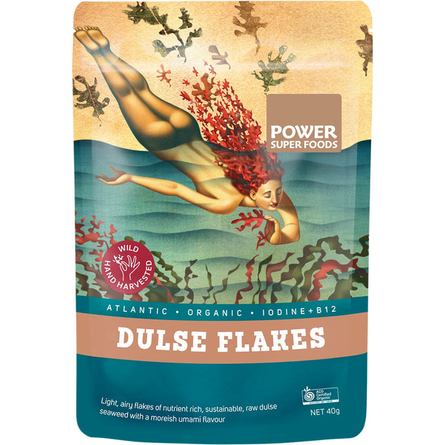 Power Super Foods - Dulse Flakes Certified Organic - 40g