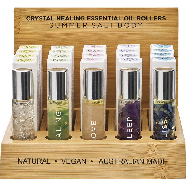 SUMMER SALT BODY Small Display Inc 4 Each SUM11,13,14,15,16 + Testers 20x10ml | Oral Care
