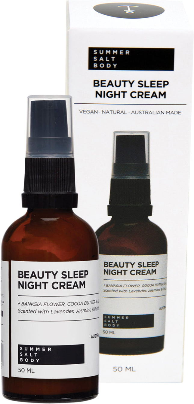 SUMMER SALT BODY Beauty Sleep Night Cream 50ml | Face Cream