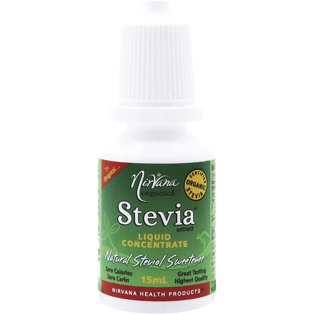 Nirvana Organics Stevia Liquid 15ml