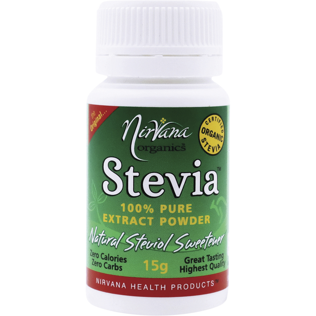 Nirvana Organics Stevia Pure Extract Powder 15g