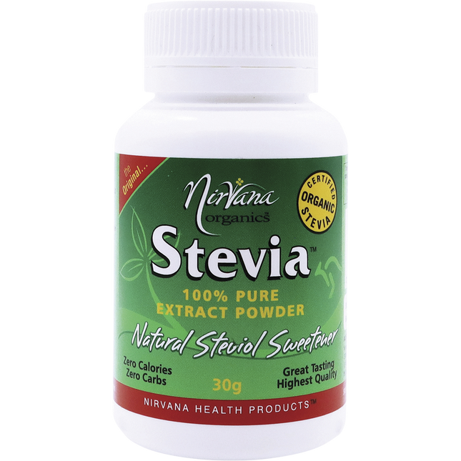 Nirvana Organics Stevia Pure Extract Powder 30g