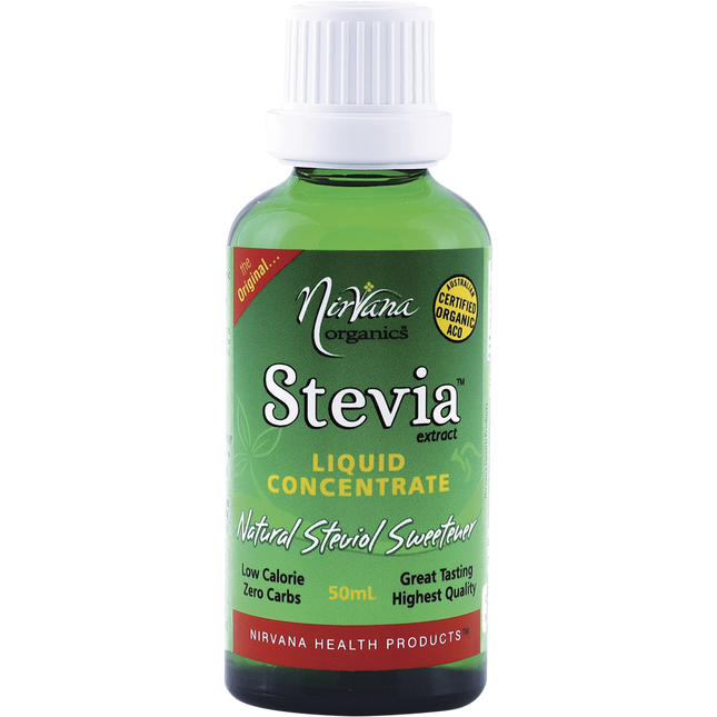 Nirvana Organics Stevia Liquid 50ml