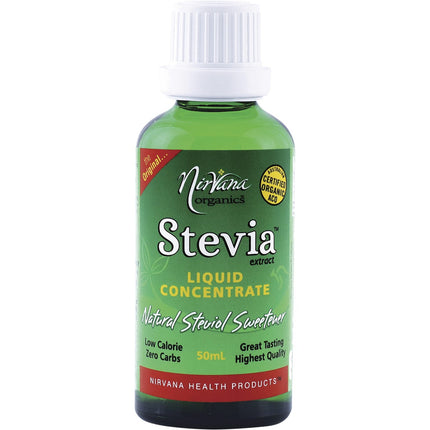 NIRVANA ORGANICS - STEVIA LIQUID