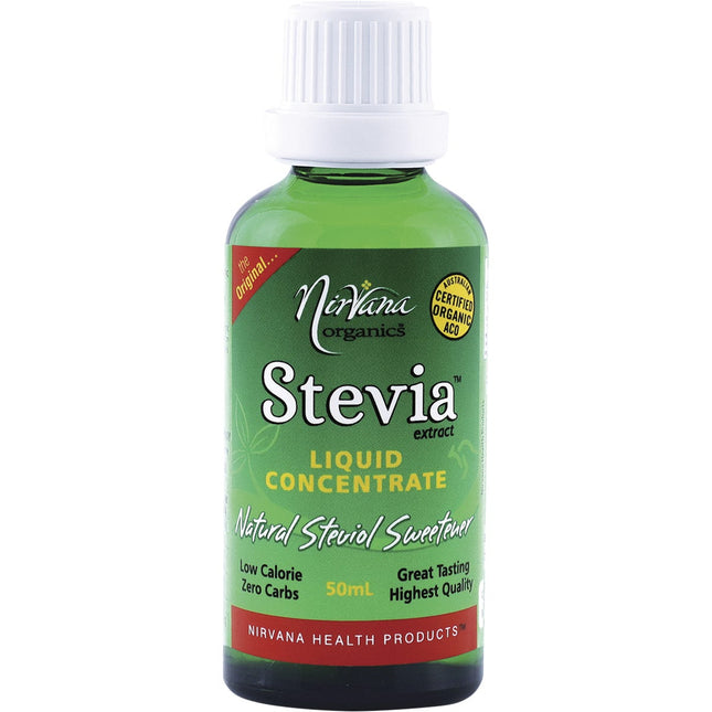 NIRVANA ORGANICS - STEVIA LIQUID