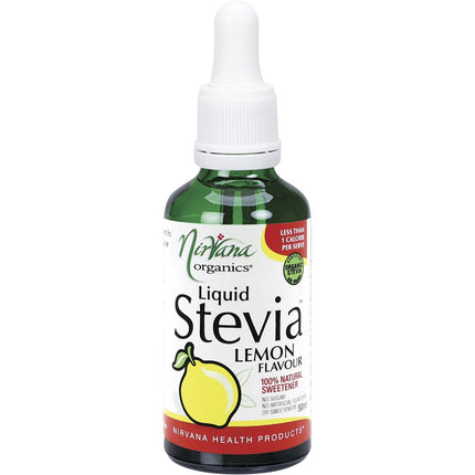 Nirvana Organics - Liquid Stevia Lemon - 50ml