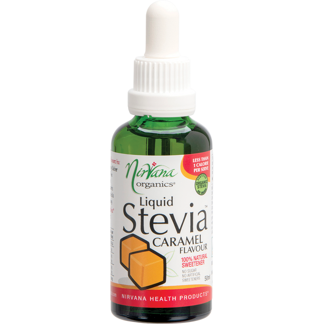 Nirvana Organics Liquid Stevia Caramel 50ml