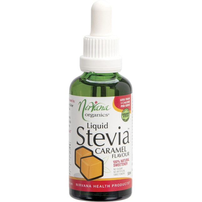 Nirvana Organics - Liquid Stevia Caramel - 50ml