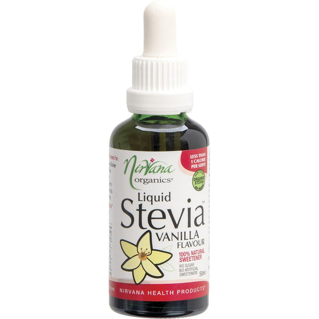Nirvana Organics - Liquid Stevia Vanilla - 50ml