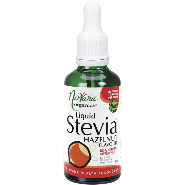 Nirvana Organics Liquid Stevia Hazelnut 50ml