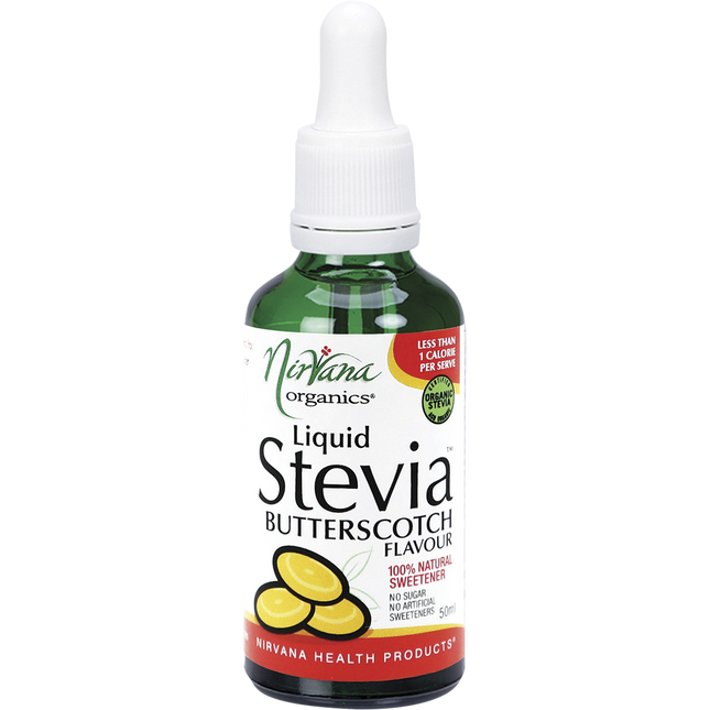 Nirvana Organics Liquid Stevia Butterscotch 50ml